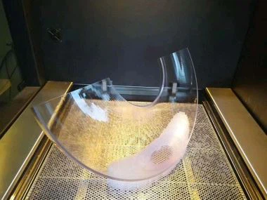 3D Baskı Hizmeti ile Şeffaf Polikarbonat PC Prototip Plastik Parça temizleyin